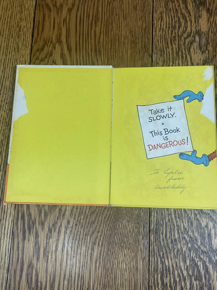 FOX IN SOCKS DR. SEUSS 1965 First Edition Hard Cover - Image 3 of 4
