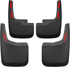 Mud Flaps Splash Guards Compatible with 2015-2020 Ford F150 with Wheel Lip Moldi