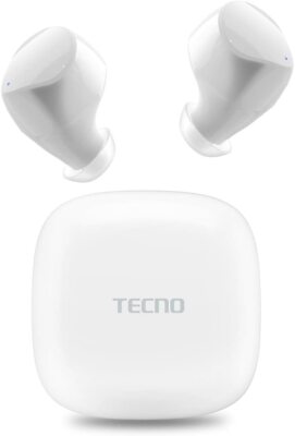 TECNO True Wireless Earbuds Bluetooth 5 earphone w/ Mic Deep Bass HIPODS H2 B07