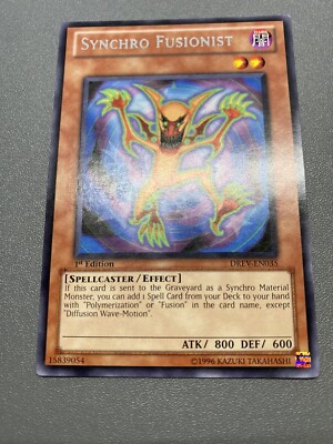 Yu-Gi-Oh! Synchro Fusionist Rare 1st Edition DREV-EN035 HP | eBay