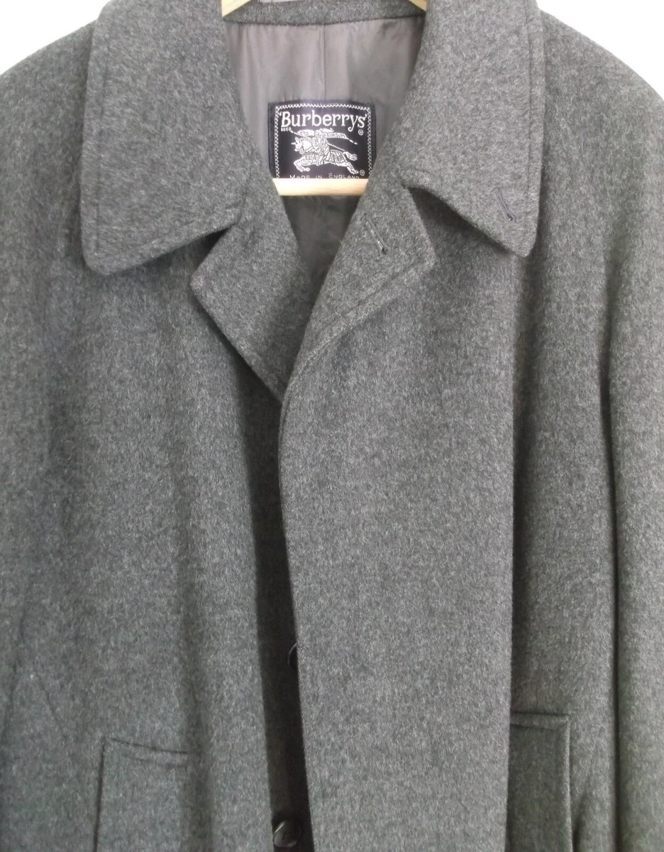 VINTAGE BURBERRY LONDON COAT 100% WOOL AUTHENTIC S 48 Reg VINTAGE BURBERRY LONDON COAT 100% WOOL AUTHENTIC S 48 Reg