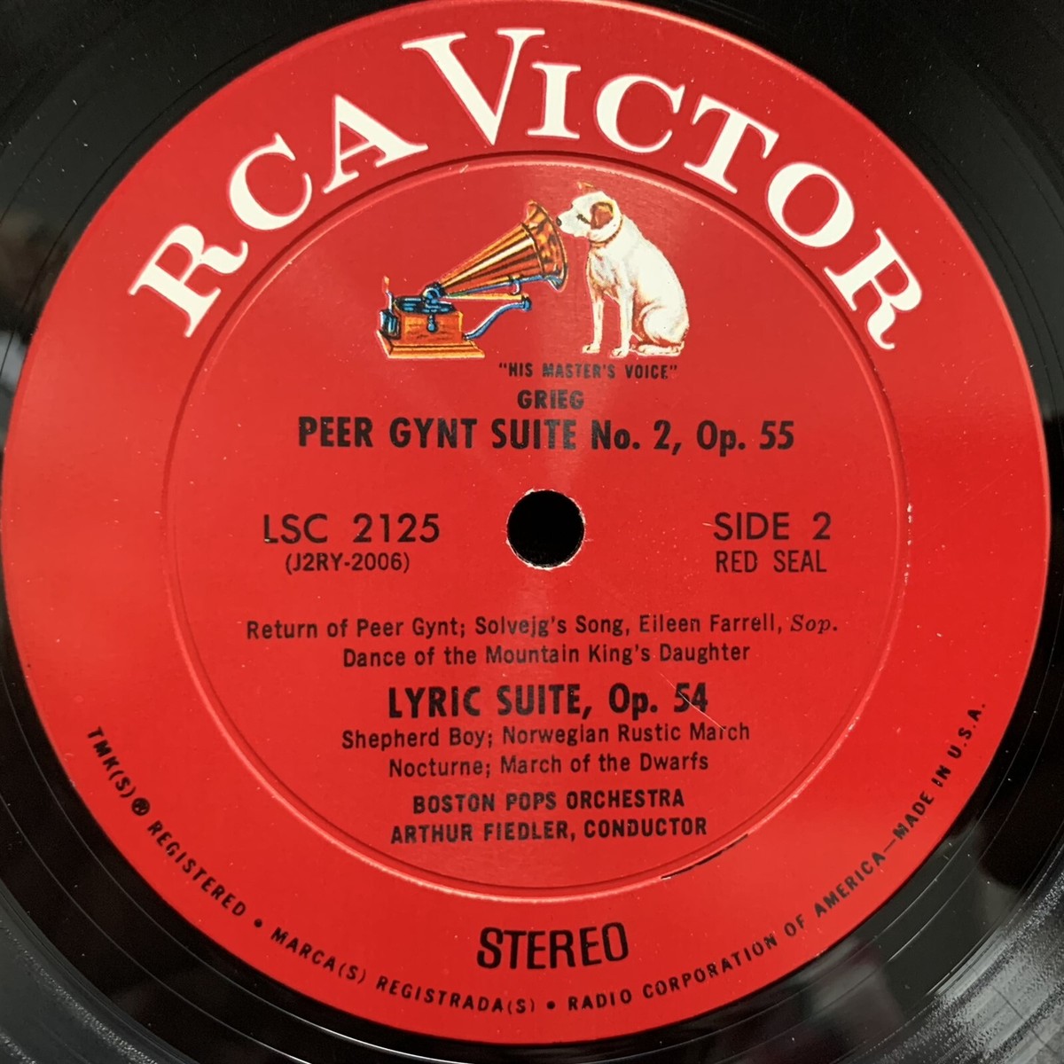 RCA Living Stereo LSC-2125 GRIEG Peer Gynt & Lyric Suites