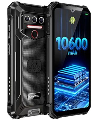 OUKITEL, WP23, Android 13, Rugged Smartphone, 10600mAh Mobile