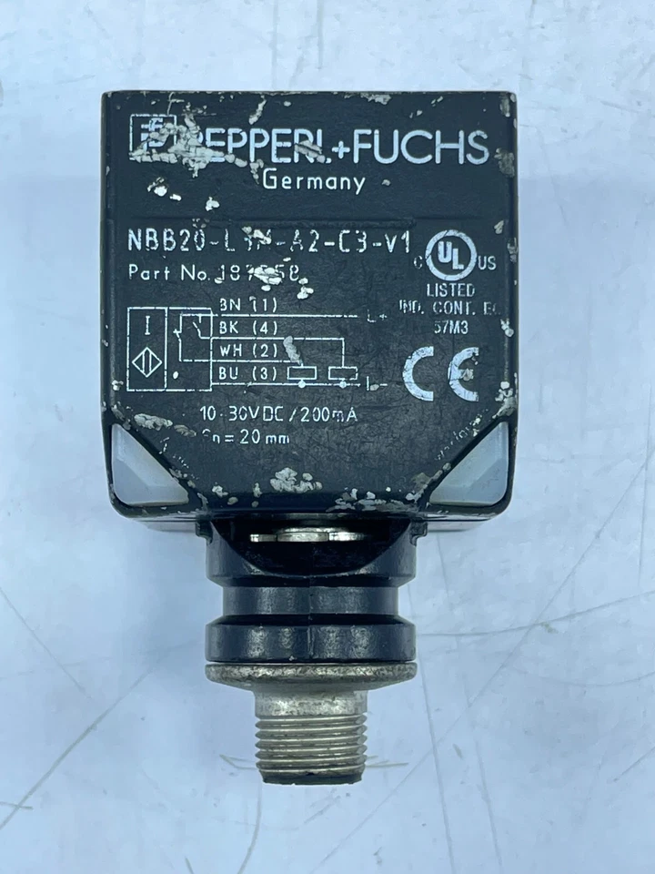 Pepperl Fuchs NBB20-L3M-A2-C3-V1 187558 Proximity Sensor Inducative PNP - Image 2 of 4