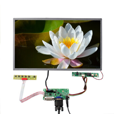 DVI VGA LCD Controller Board 18.5'' M185BGE 1366X768 LCD Screen