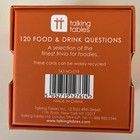 TALKING TABLES  After Dinner Food & Drink Trivia Game - 120 Questions — photo 8