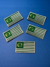 5pc Vintage Greenpeace Ecology Patch Badge Hippy 1960's ECO 1970 for Hat Jacket