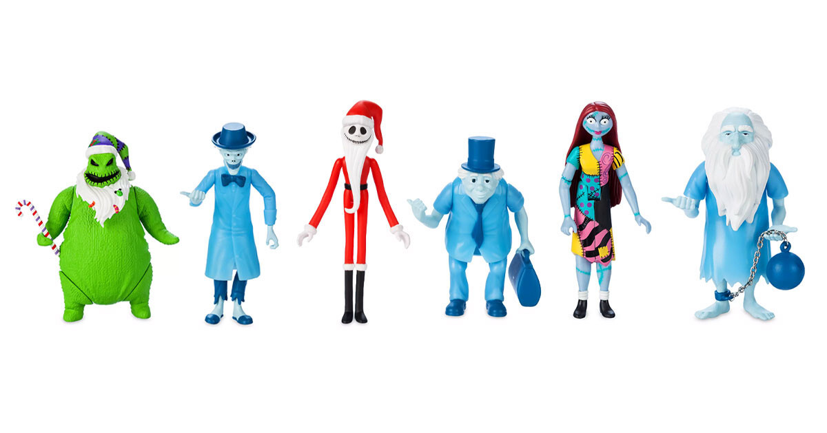 Disney Haunted Mansion Holiday Nightmare Christmas Super7 Figures 