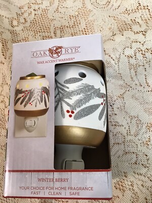 Oak & Rye - Winter Berry - Accent Wax Warmer - New in Box | eBay