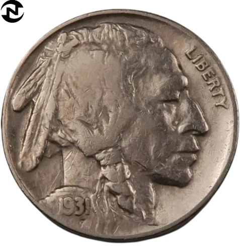 1931-S Buffalo Nickel ~ Choice XF/AU ~ Semi-Key Date!