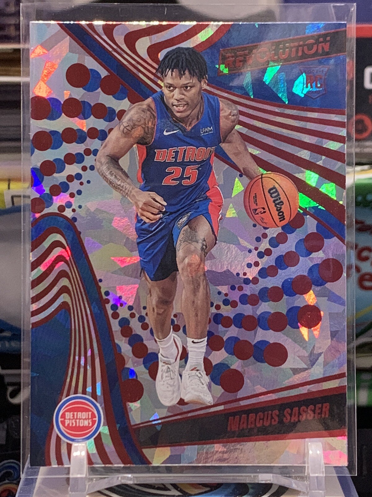 2023-24 Panini Revolution #126 Marcus Sasser Chinese New Year Rookie TZ 6O