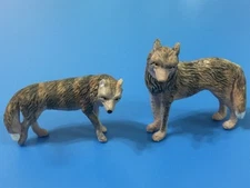 Noah's Pals Wild Life Animal figures 1/24 Two Coyote Chad & Chana Noah ark