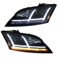 Xenon Scheinwerfer Lightbar FüR Audi TT 8J Bj. 06-10 Schwarz Dynamischer Blinker