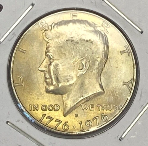 1976 Denver Mint Kennedy Half Dollar MS+ Uncirculated 50¢ WOW #228