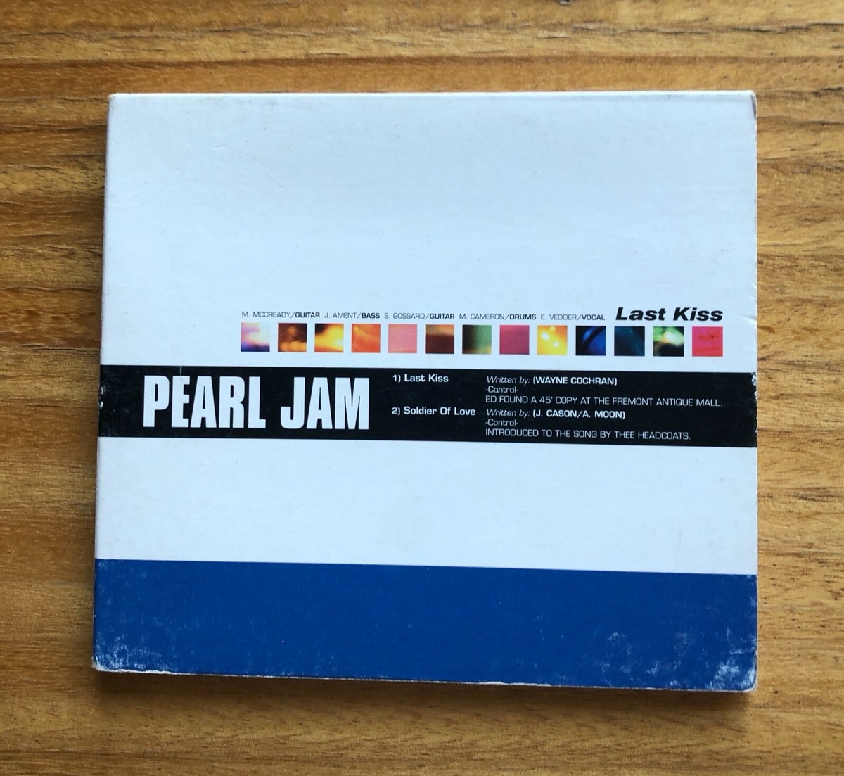 PEARL JAM - Last Kiss CD Single [Australian Pressing] 1998 | eBay