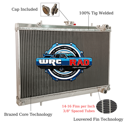 Radiator For Nissan Skyline S13 CA18 R32 RB20 GTS GTR GTS-T MT 40mm ...