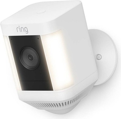 Ring Spotlight Cam Plus Überwachungskamera weiß