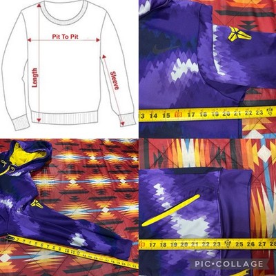 Nike Kobe Bryant Purple Therma-Fit Zip Up Jacket Snakeskin Mamba
