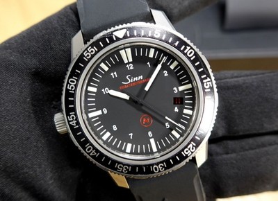 SINN 41 mm EZM3 EZM 3 Automatik Einsatzzeitmesser 603.010 BOX SINN BAND NEU!