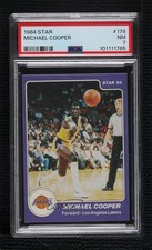 1984-85 Star Michael Cooper #174 PSA 7 HOF 0b2