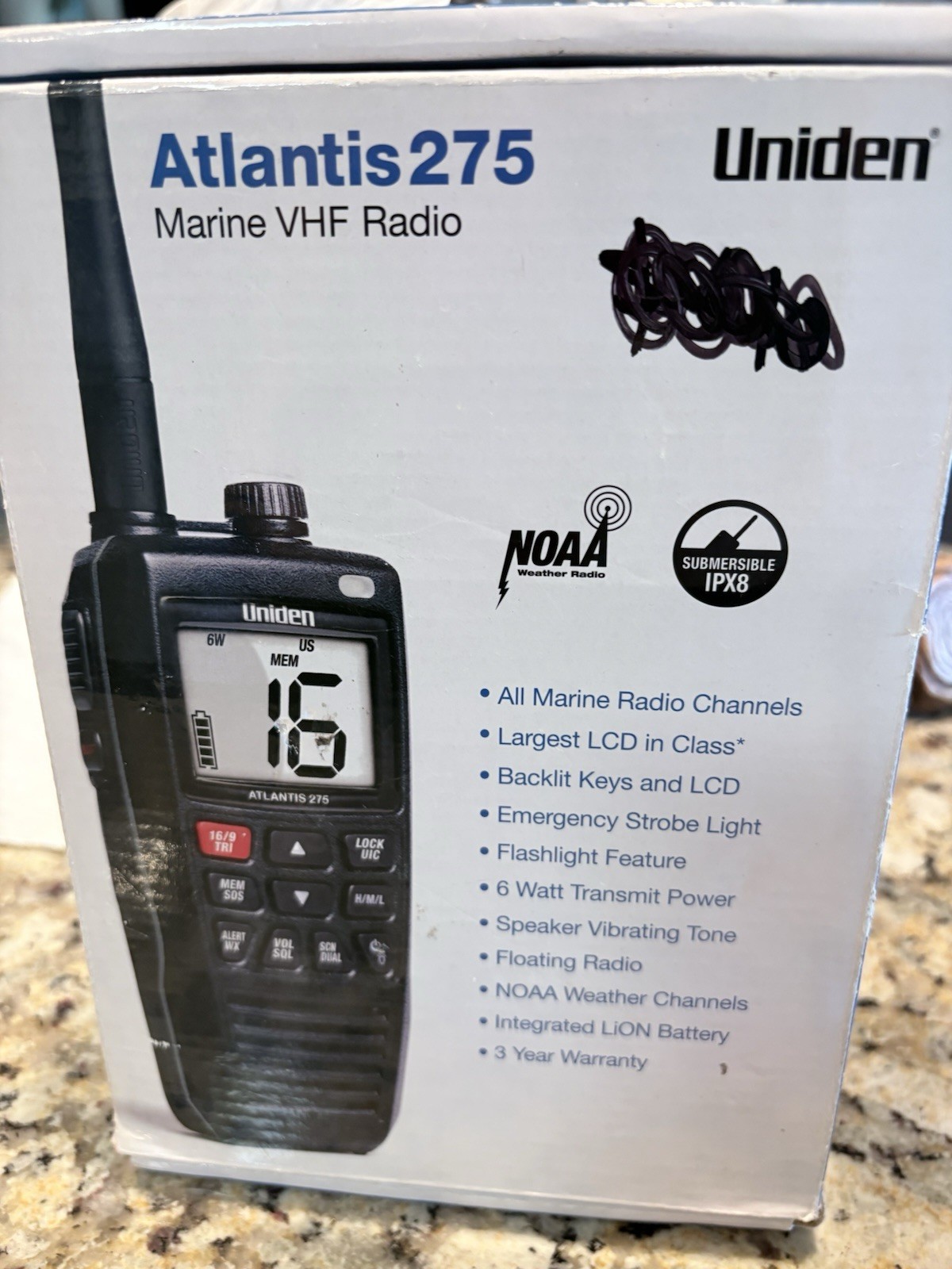 W/large Lcd Display
