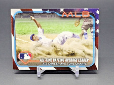 2024 Topps Update JOSH GIBSON - ALL-TIME BATTING Independence Day Foil /76 US191