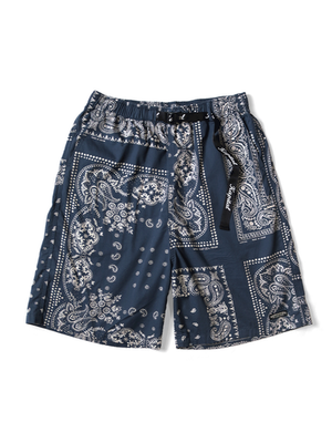 J*1様 KAPITAL コーマバーバリー　バンダナ　ショーツ Kapital combed Burberry rat brand bandana patchwork easy shorts