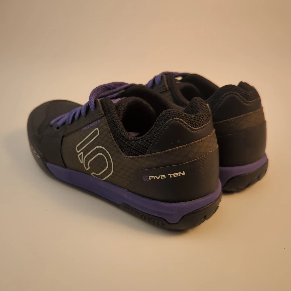Five Ten 5.10 Freerider Contact Stealth MTN Zapatos de Bicicleta Púrpura Mujer 7.5 EUR 38 Foto 3 de 4