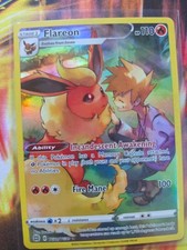 FLAREON TG01/TG30 Holo Brilliant Stars Trainer Gallery Pokemon NM on eBay