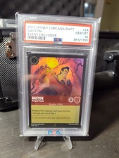 2023 DISNEY LORCANA EN GASTON EVENT EXCLUSIVE 24/P1 PSA 10