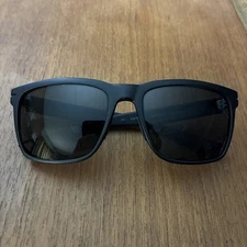 Roka Barton Black/Carbon Square Sunglasses E3019-0156 56-18-134
