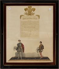 CORONATION OF KING GEORGE IV IN THE ABBEY OF ST. PETER WESTMINSTER - PLATE 3/9