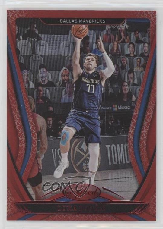 2020-21 Certified Mirror Red Luka Doncic #63 09pn