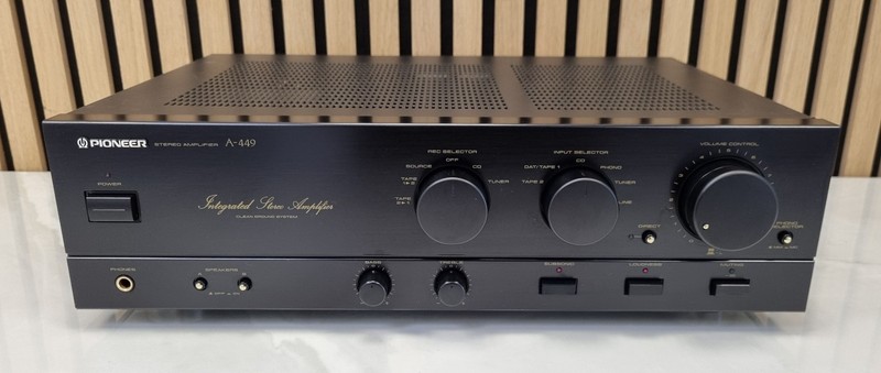 Pioneer A-449 Stereo Integrated Amplifier HiFi Amplifier Phono MM/MC Vintage