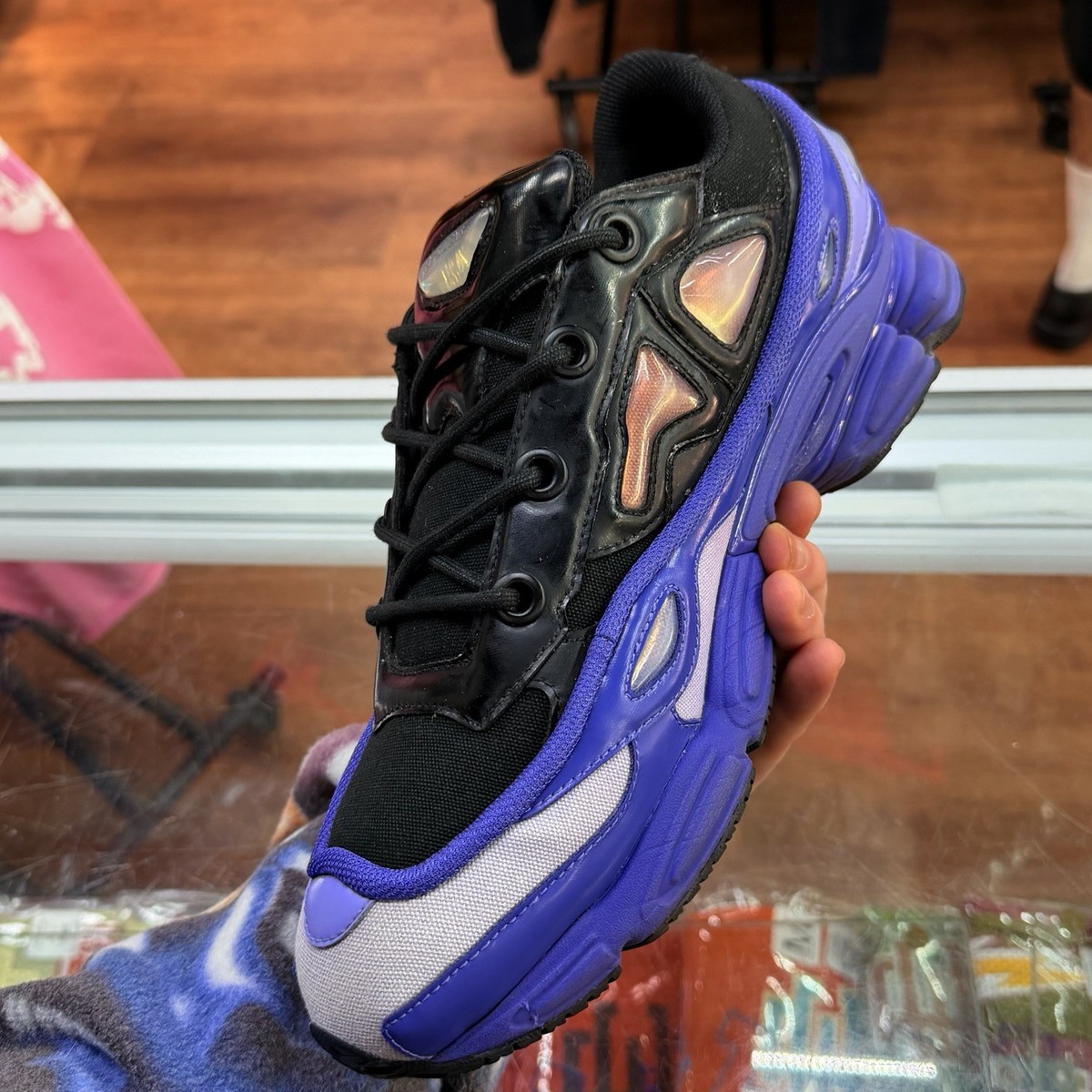 Sneakers Adidas Rs Replicant Ozweego Raf Simons White And Purple
