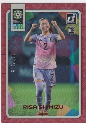 2023 Donruss FIFA Women's World Cup SP RED #95 Risa Shimizu, Japan /299