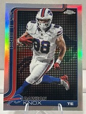 2025 Topps Chrome Dawson Knox Light-board Logo Refractor SSP CASE HIT BILLS