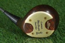 MACGREGOR TOURNEY CUSTOM PERSIMMON DRIVER STIFF TITANIUM SHAFT RH VINTAGE
