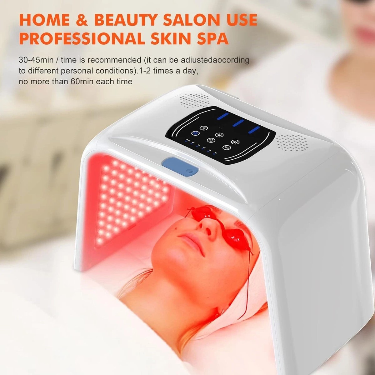 omanle illuminant LED美顔器 Omanle Pro Double Spray Spectrometer Face Therapy Mist, PDT Photon