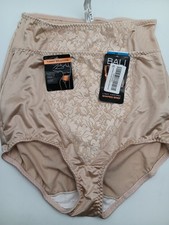 Bali Women s Shapewear Double Support Light Control Brief w/Lace Fajas 2-Pack XL