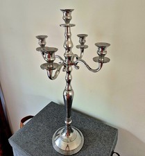 Beautiful Silver Candelabra Candlestick Holder