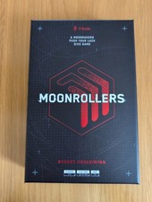 Moonrollers Base Game + Premium Metal Hazard Tokens Bundle (Sleeved)