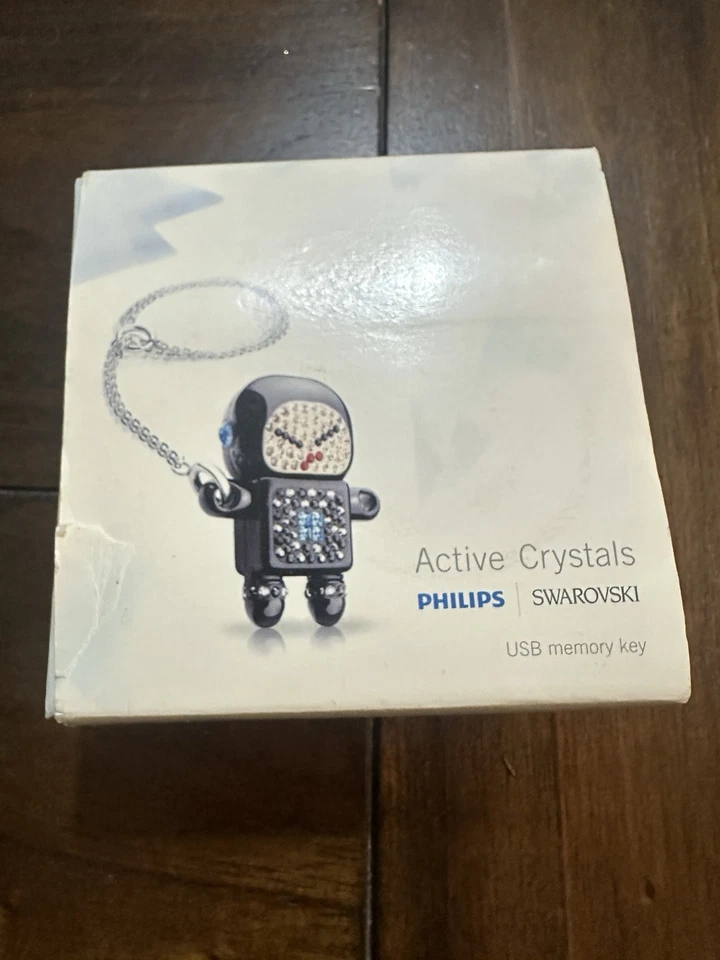 Swarovski Philips crystal Robot USB NIB - Naughty Raymond - Image 4 of 4