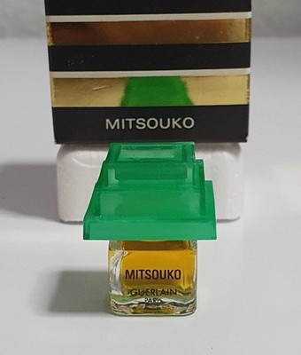 Mitsouko Mini Parfum 2ml Guerlain Micro Miniatur Vintage Pagode Rarität wie Neu