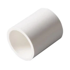 Ozmosis PVC Pipe Fitting Coupling Connector White(0.5inch~4inch)