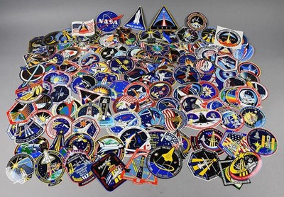Huge Lot x140 Vintage 1981-2011 NASA Shuttle Mission Official Original Stickers