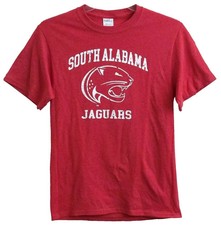 University Of South Alabama Jaguar Shirt Adult S Small Size NCAA
