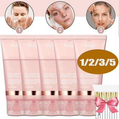 100g Collagen Peel Off Facial Mask for Skin Deep Cleansing Face Beauty Mask US