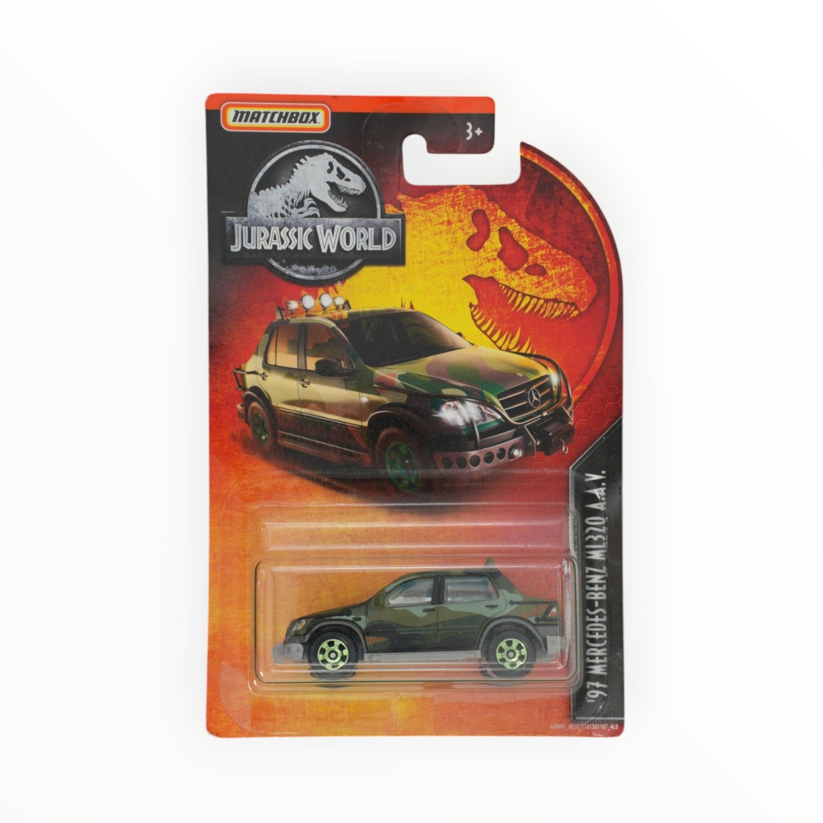 Matchbox '97 Mercedes-Benz ML320 A.A.V. 17/24 - 2019 Jurassic World A