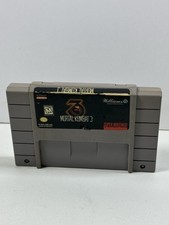 Mortal Kombat 3 (Super Nintendo Entertainment System, 1995) Authentic-Tested